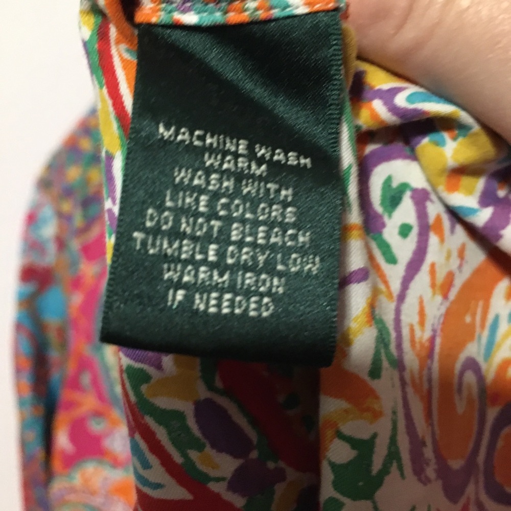 Lauren Ralph Lauren large floral blouse - Picture 4 of 7